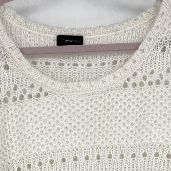 Jordache Texture Stitch Knit Sweater Tusk Color Size 26-28W/4X - Picture 7 of 10